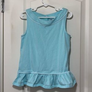 SOLD Janie & Jack aqua tank top